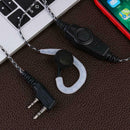 Earphone Earpiece K-type 2Pin for Kenwood KPG Baofeng UV 5R Walkie-talkie