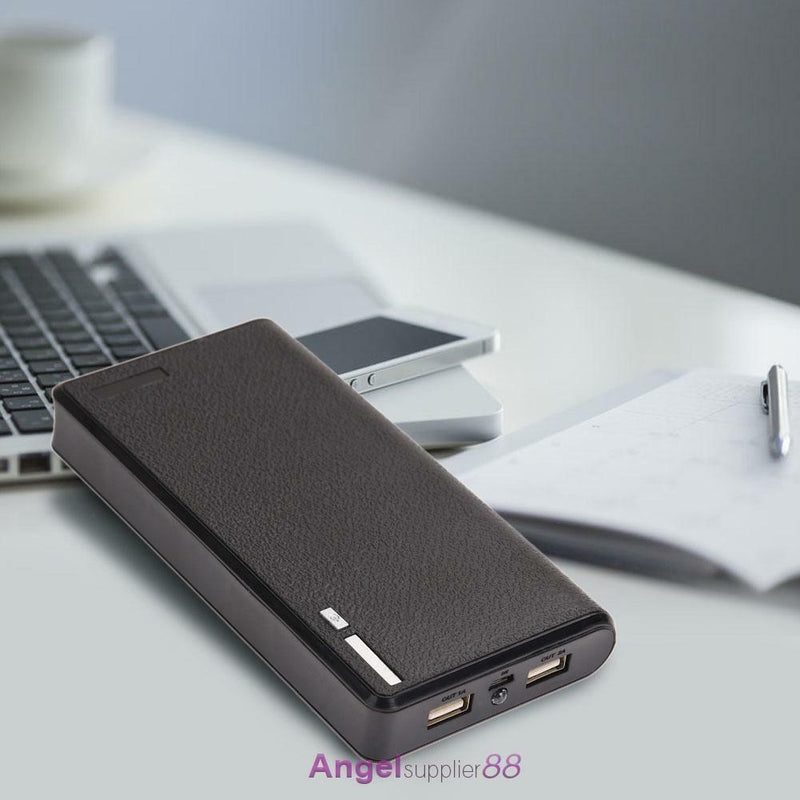20000mAh Dual USB Power Bank Case Kit 6X 18650 Battery Charger DIY Box For Phone