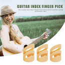 3x Acoustic Electric Guitar Alaska Picks Index Finger Picks Instrument Part