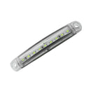 2pcs 9LED Truck Side Marker Light Tail Parking Turn Signal Lamp (White) A
