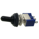 2 Pcs AC 125V 6A ON/ON 2 Position SPDT 3 Pins Mini Toggle Switch with Water Z4T3