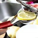 Stainless Steel Non-slip Plastic Handle Manual Lemon Squeezer red