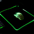 Gaming Mouse Pad RGB LED Light Color Switching For Computer Laptop Colorfull