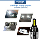 10Pcs LED T10 501 194 W5W 7020SMD Car CANBUS Error Free Wedge Light Bulb WhiFT