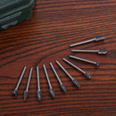 1/8 "Shank Tungsten Carbide Burr Turning Tool Double Diamond Cut Rotary