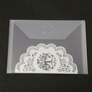 10pcs Transparent PP File Bag Stamp Collect Case Scrapbooking Storage Pouch