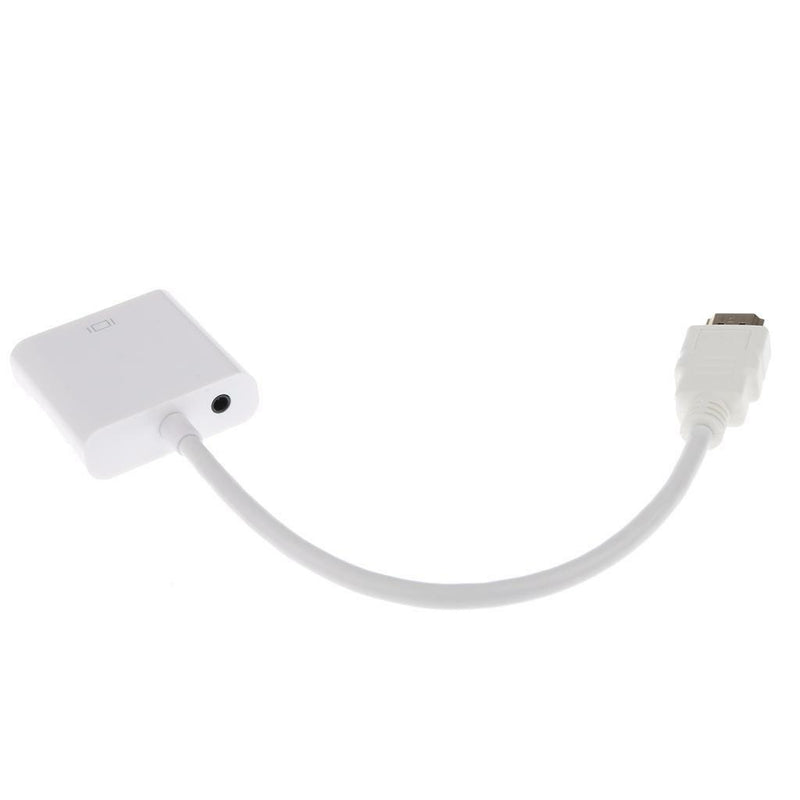 1080P Mini HDMI Male to VGA Female Video Converter Adapter Cable for PC TV