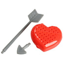 Sweet Heart Shape Tea Infuser Teaspoon Spoon ABS Heat Resistance