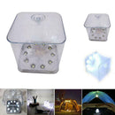 Foldable LED Solar Power Inflatable Tent Camping Light Emergency Lamp Practical