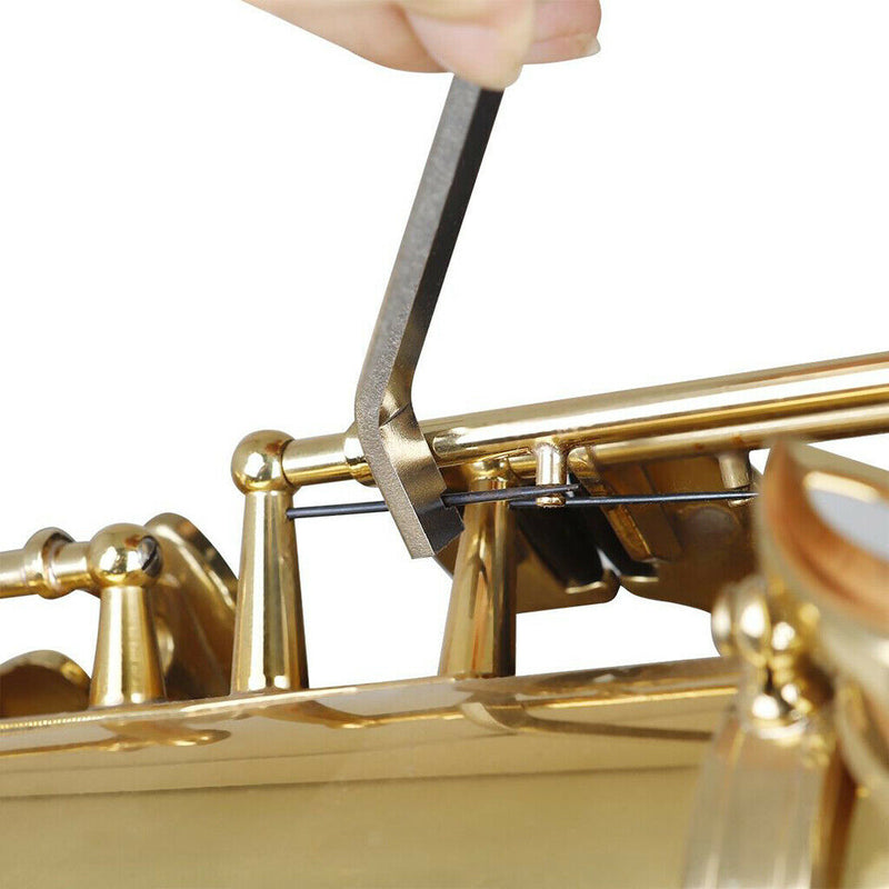 Saxophone Repair Care Kit Included Sax Needle Spring Hook, Key Cover Tool, Sound