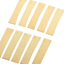 10pcs Brass Guitar Fingerboard Fret Press Caul Inserts for Electric Guitars