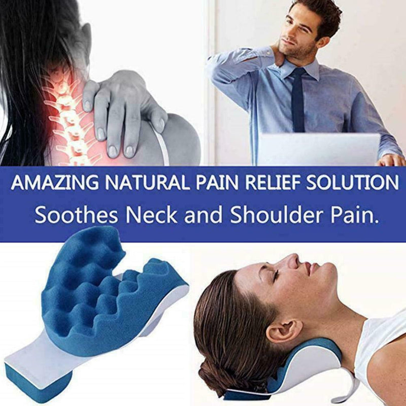 Neck And Shoulder Relaxer Neck Pain Relief Massage Pillow Support Pillow Ne R2K7