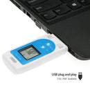 USB Temperature Humidity Data Logger Reusable RH TEMP Data Logger Recorder  I1C1