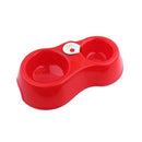 New Pet Dog Puppy Cat Automatic Water Dispenser Drink Food Dish Feeding Bow L3H3