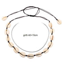 Women Beach Sea Shell Cowrie Pendant Choker Necklace Anklet Bracelet Jewelry