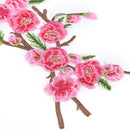 Plum Blossom Flower Collar Sew on Patch Embroidered Lace Dress Cheongsam DecorJR