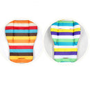 Pram Cushion Rainbow Color Soft Thick BB Car Umbrella Cart Seat Pad Random3CAU