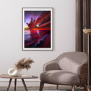 Full Round Drill Rhinestone Poster DIY Novelty Seaside 5D Diamond Painting