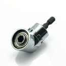 105 Deg Angle Extension 1/4" Hex Drill Bit Screwdriver Socket Holder Adaptor