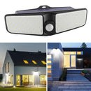 100 LED Solar Power Light Outdoor Motion Sensor Garden Wall Lamp Waterproof