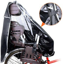 Universal Breathable Child Bike Saddle Rain Cover Windproof  Seat Protection