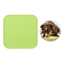 Dog Lick Mat Fun Alternative to Slow Feeder Dog Bowl Snuffle Mat Green B