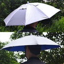 1PC Foldable Headwear Umbrella Hats Hands Free for Fishing Outdoor Sport  OZ