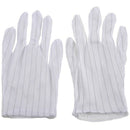 1 Pair Anti-static Anti-skid Gloves ESD PC Computer Electronic Working Whit W8V5