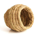 Cute Bird's Nest Handwoven Straw House small animals Hamster