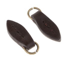 2 Pairs of Zipper Fixer Leather Zipper Pull Tags