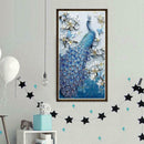 5D DIY Special-shaped Drill Diamond Painting Peacock Cross Stitch Craft Kit