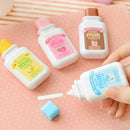 Milk Bottle Roller White Out School Office Study Stationery Correction Tape FT