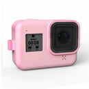 Silicone Case Protective Cover Shell for Gopro Hero 8 Black Camera (Pink)