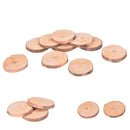 10pcs 3-4CM Wood Log Slices Discs for DIY Crafts Wedding Centerpieces Wood MO