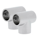 2pcs Durable 1 inch 90 Degree Polished 316 Stainless Steel Boat Hand Rail