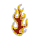DIY Rock Flames Fire Embroidery Sew On Iron On Patch Badge Fabric Applique Craft