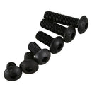 570 PCS M3 M4 M5 Alloy Steel Hex Socket Button Head Cap Nuts Flat Washers K F9C2