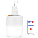 Solar 42 LED Bulb Lamp USB Rechargeable Night Market Camping Lamp w/ Remote A