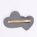 3pcs DIY Diamond Painting Hair Clip Rhinestone Love Heart Hairpin Headdress