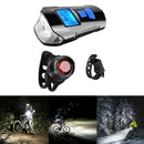 Waterproof  Light Bike Tail Light Blue Headlight Kit
