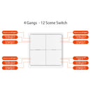 Smart Home Light Wifi Switch 4 Gang Wireless APP Remote Control Touch Panel A