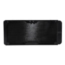 240mm 18 Tubes G4/1 Aluminum PC Motorcycle Water Cooling Radiator Heat Sink