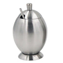 Seasoning Bowl Spice Storage Container Condiment Jars with Spoon Stainless