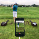 ABS Golf Swing Record Phone Holder Cell Phone Clip Support Bracket Stand V6F7