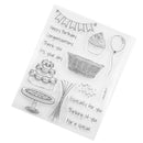 DIY Transparent Clear Stamps Silicone Cards Handbook Album Decoration Seal