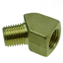 Brass 45 Degree Elbow Pipe 1/4'' Male Female NPT Transmission Water Gas Fuel