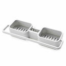 Kitchen Sink Faucet Sponge Soap Drain Rack Holder Storage Organizer Newest Use