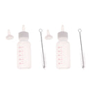 2 Pcs Feeding Nursing Bottle Nipple Brush Kit For Dog Puppy Cat Kitten Pet