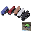 Black Car Sun Visor Clip Holder For Reading Glasses Sunglasses Eyeglass Card OZ