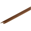 11 x 4pcs 35cm Knitting needles in bamboo with double tips Sizes 2,0-5,0mm